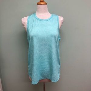 Kirkland | Women's Active Tank Top | Athletic | Running | Size Lrge | Turquoise